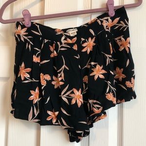 Billabong tropical print shorts